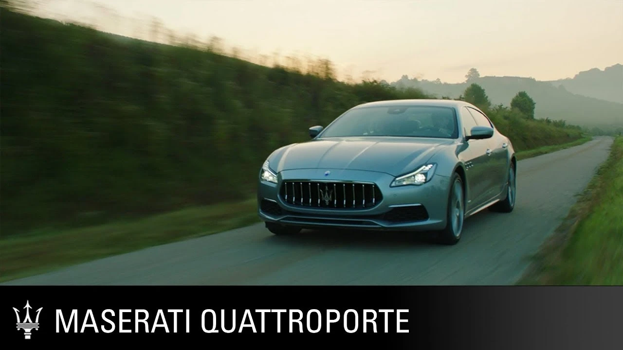 Maserati Quattroporte. The original race-bred luxury sedan. Since 1963